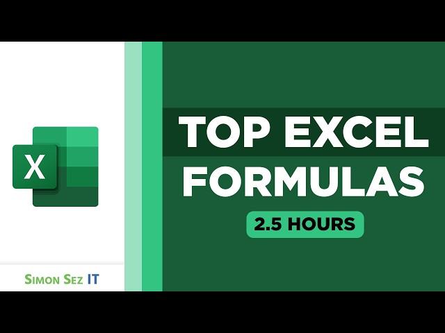 Top Excel Formulas - Beginner to Advanced