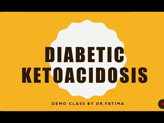 #MRCPCH #FOP #TAS | #DIABETIC KETOACIDOSIS #