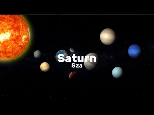 Sza - Saturn (clean + lyrics)