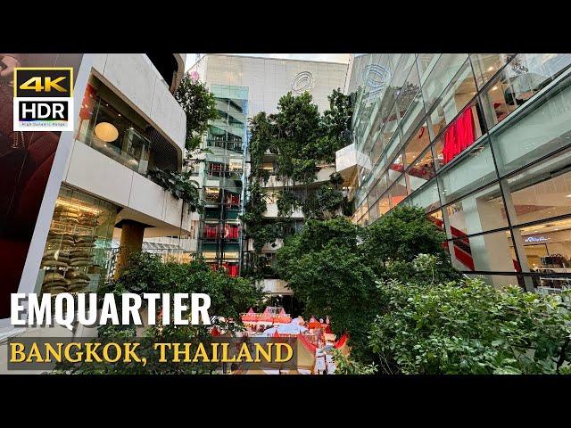 [BANGKOK] EmQuartier "Luxury Shopping Mall on Sukhumvit Road | Thailand [4K HDR]