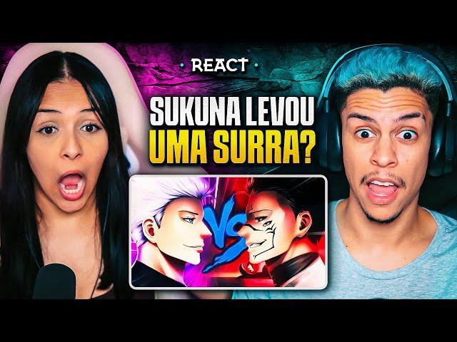 YONDAX - Gojo VS. Sukuna: Expansão de Domínio | [React em Casal] 