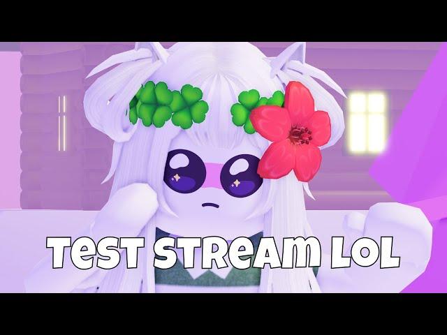 TEST STREAM! Scroll on there's no content here