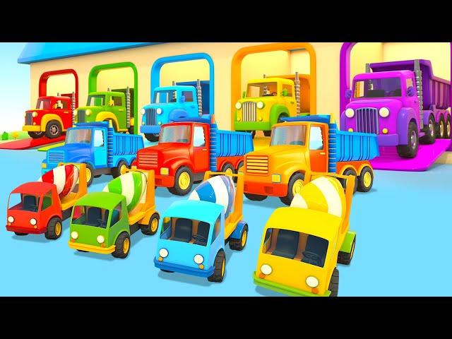 Helper Cars at the car wash. Dirty cars and trucks need help! Full episodes of car cartoons for kids