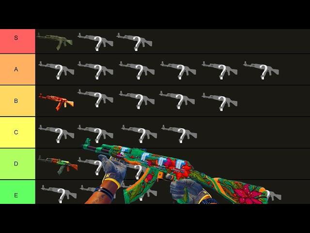 BEST vs WORST Ak-47 Skins in CS2