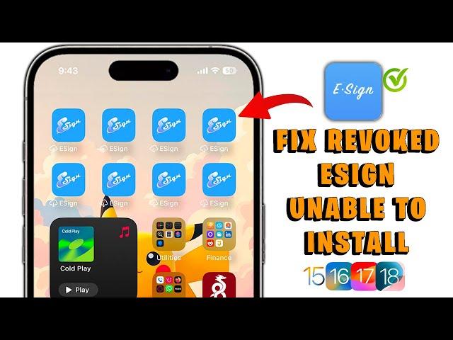 FIX Revoked Esign : Install Esign on Any iOS iPhone/iPad