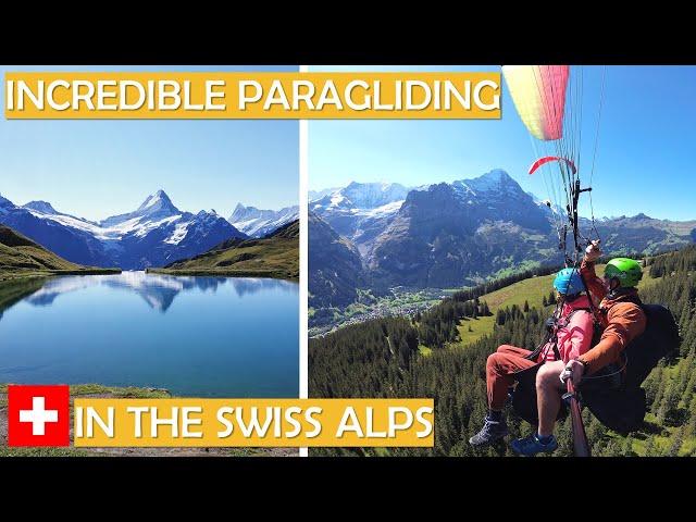 PARAGLIDING IN GRINDELWALD, FIRST CLIFF WALK & LAUTERBRUNNEN - Our Swiss Road Trip 2020