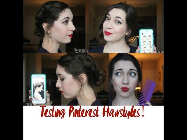 Testing Pinterest Hairstyles| Hail or Fail? | Amy Stratton