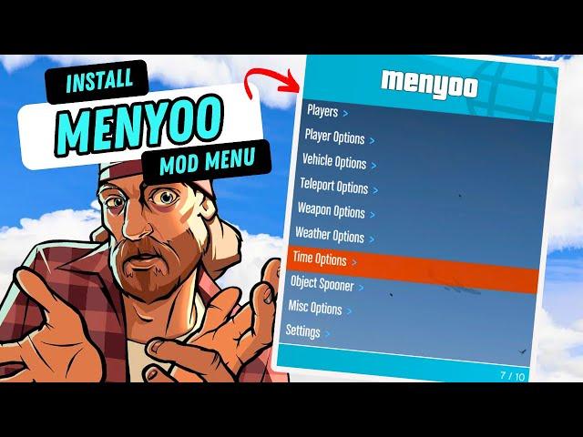 HOW TO INSTALL MENYOO FOR GTA 5 2024 | Installing Menyoo Mod Menu in GTA 5 | EASY PC MOD