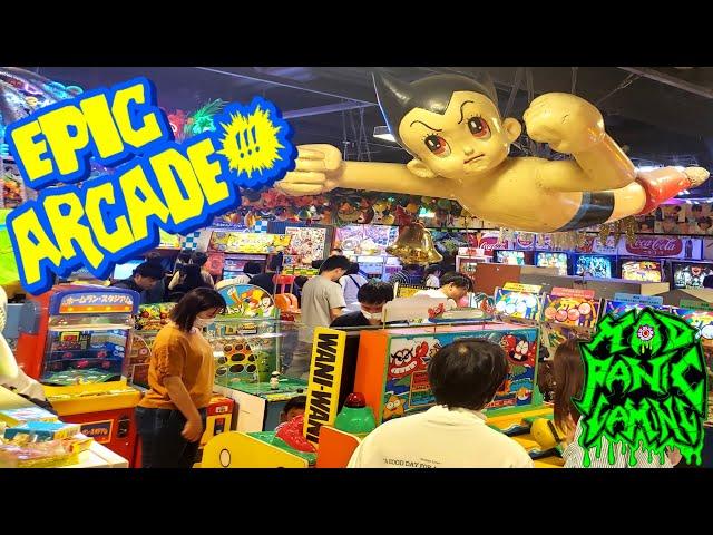 This Japanese Retro Arcade is EPIC!