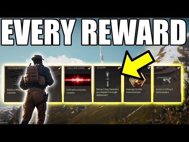 How to Unlock every reward in the Warzone Event 'Shadow Siege'