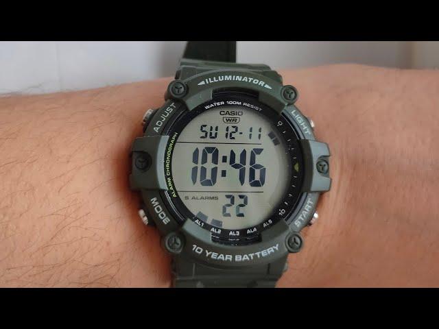 Новинка 2022!Первый обзор!Casio AE-1500WH с приставкой X!Настоящий милитари! Military 🪖 tactical