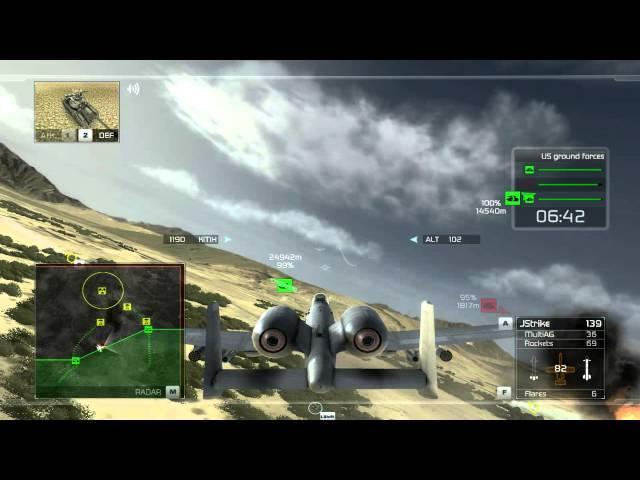 Tom Clancy's H.A.W.X. - A-10A Thunderbolt II  - Mission 17 - Operation - Javelin