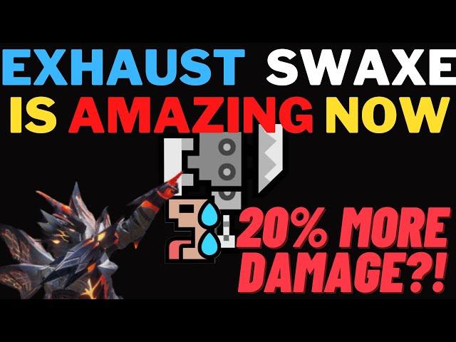 HUGE Damage Exhaust Phial Build - Buildup Boost Switch Axe Build - Monster Hunter Rise Sunbreak