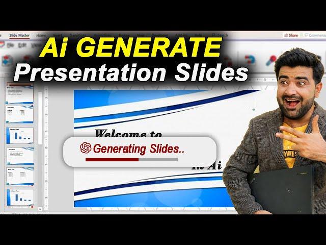 How To Use Tome Ai Tool To Create Stunning Presentation Slides | Ai Presentation Creator