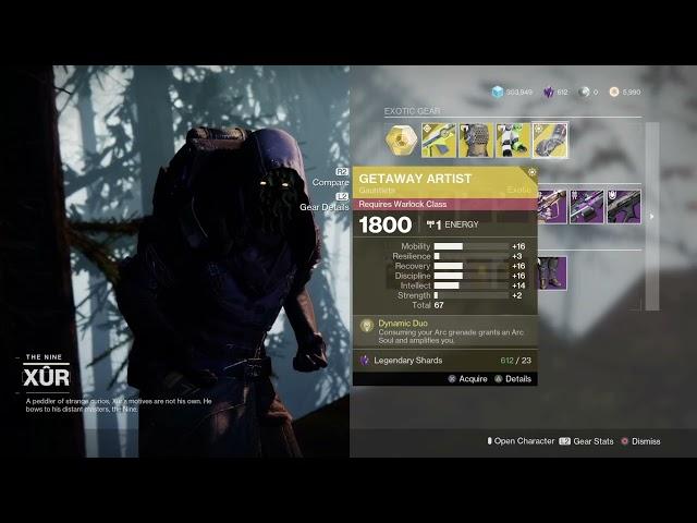 Destiny 2 This week 3/5/2024 Xur Location & Inventory