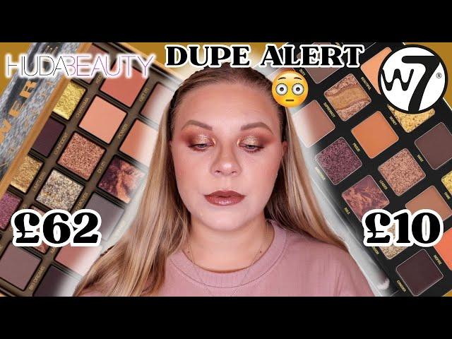 NEW DUPE?? | W7 INFLUENCE VS HUDA BEAUTY EMPOWERED  | makeupwithalixkate