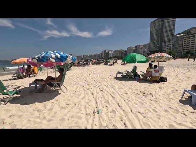  MUST SEE - A Magical 4K Stroll Along Leblon Beach!  BEACH WALK 2024 