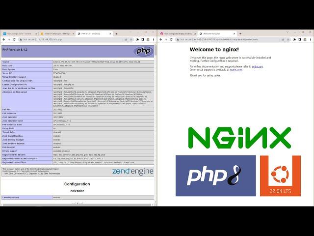 Install Nginx + PHP 8.x on EC2 AWS (Ubuntu 2x.04 LTS) #2