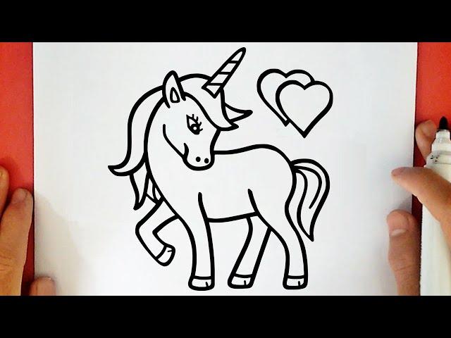 COME DISEGNARE UN UNICORNO