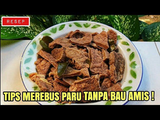 CARA N RESEP MEREBUS PARU BIAR EMPUK SEMPURNA N GAK AMIS !