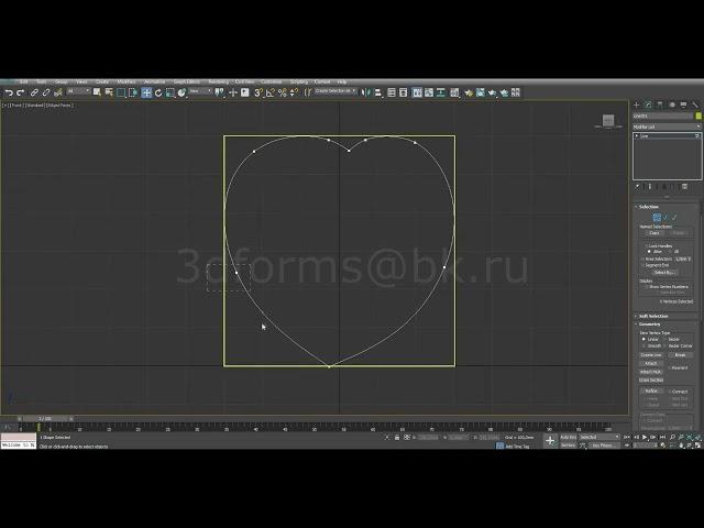 3d моделирование сердца для памятника