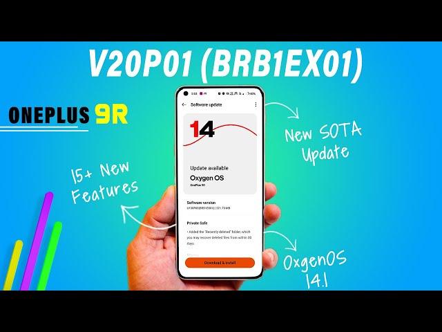 OnePlus 9R New Update | OxygenOS 14.1 New Features | OnePlus 9RT New Update | OxygenOS SOTA Update