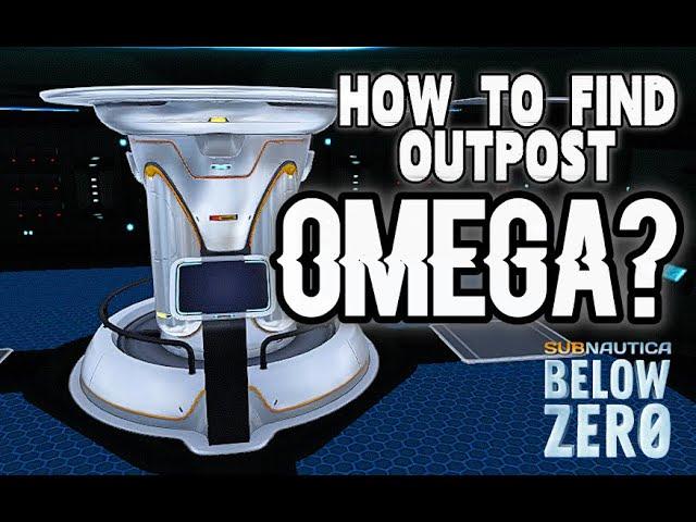 How to find Outpost Omega? (Frosbite Update) I Subnautica Below Zero