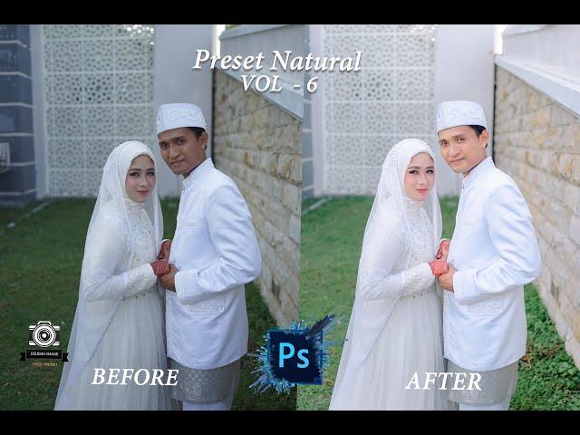 FREE PRESET PHOTOSHOP DAN SIMPEL EDITING VOL - 6 BONUS DNG