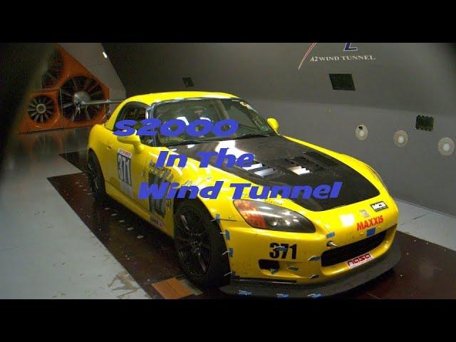 Race Louvers - S2000 In The Wind Tunnel