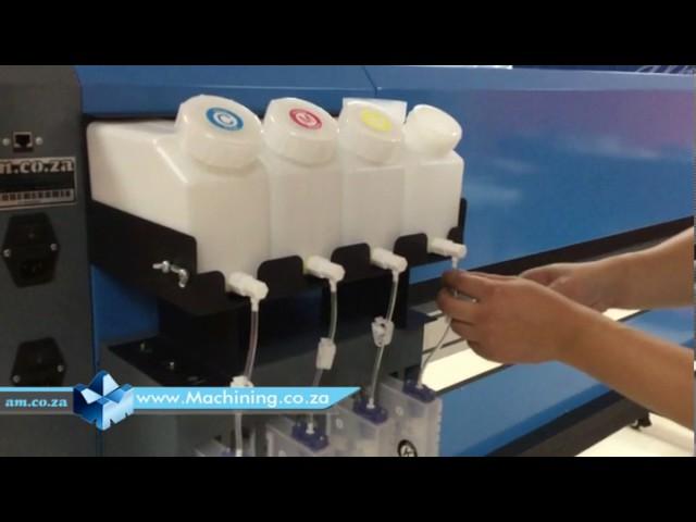 FastCOLOUR Large Format Printer Unbox, Bulk Ink System, EPSON Printhead Installation and Setup Train