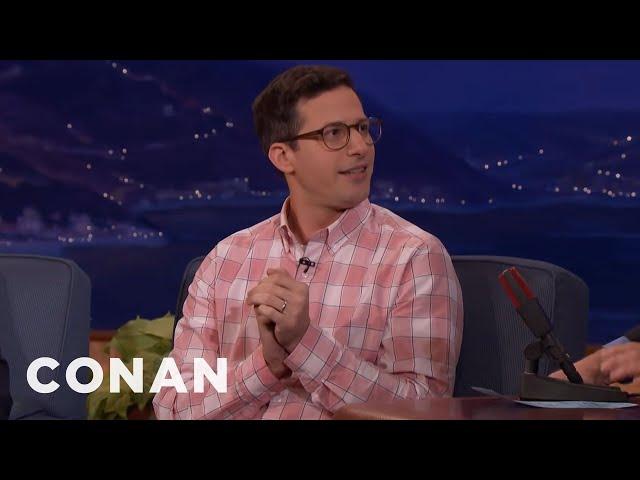 Andy Samberg & John Mulaney Tracked Down Lorne Michaels' Deodorant | CONAN on TBS