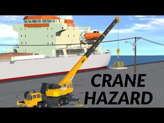 Crane Safety: Electrical Hazard Animation