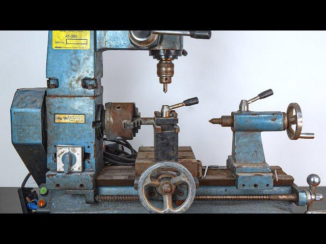 Restoration Lathe Machine - Complete Process