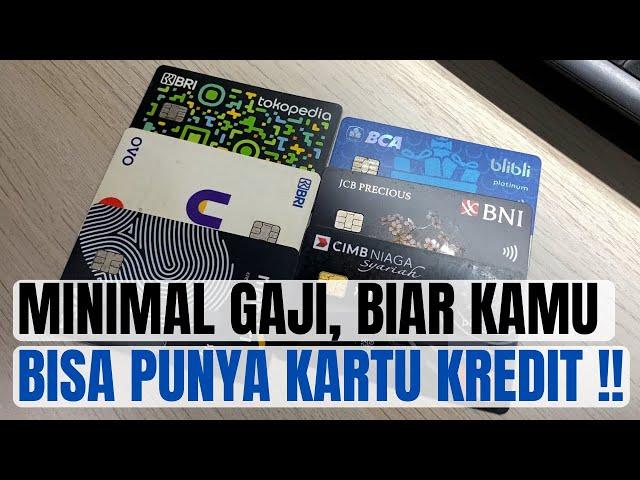 PENGHASILAN DIBAWAH 5 JUTA MEMANG BISA PUNYA KARTU KREDIT ?? BISA BANGET !!!!!