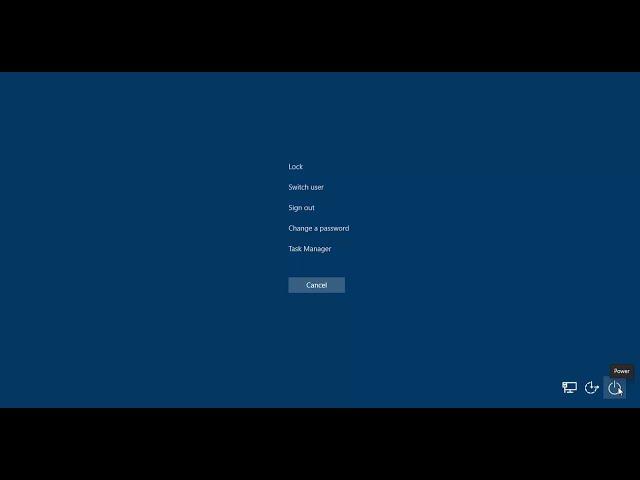 Windows 10 How to Restart without Start Button or Taskbar