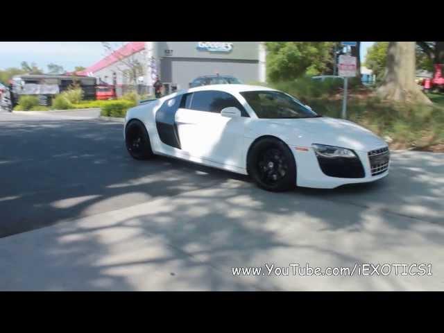 Audi R8 V10 with Capristo Exhaust Acceleration