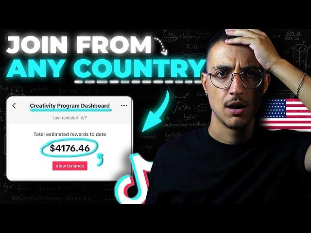 How to Join TikTok Creativity Program Beta (from any country)