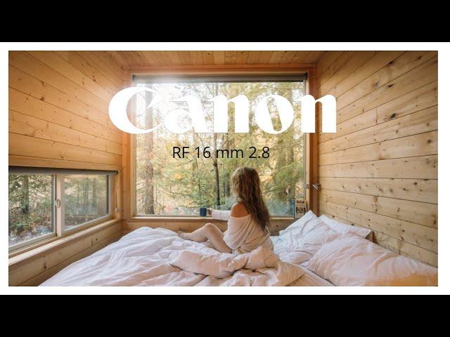 Canon RF 16mm f2.8 | Cinematic | 4K | Ambient Rainy Road Trip, Cozy Cabins and Fall Colors one lens