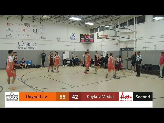 Week 11 Game 1: Maroon (Kaykov Media) vs Orange (Dayan Law)