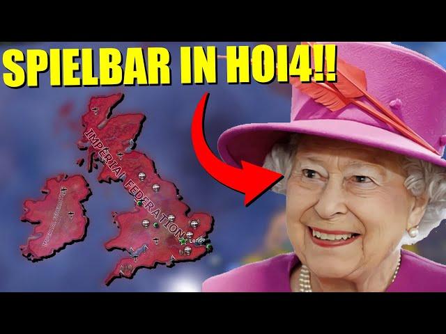  QUEEN ELIZABETH gründet das BRITISCHE WELTREICH in HEARTS OF IRON 4 (GEHEIMER CHARAKTER)