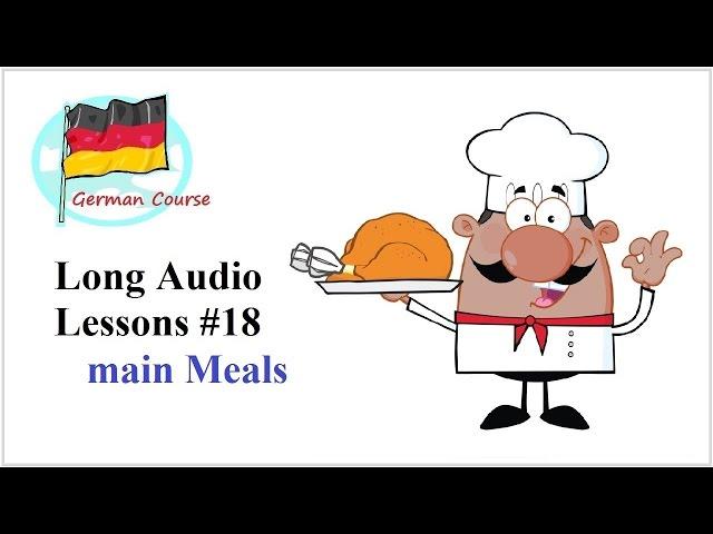 Deutsch Lernen #62 Mahlzeiten auf der Speisekarte