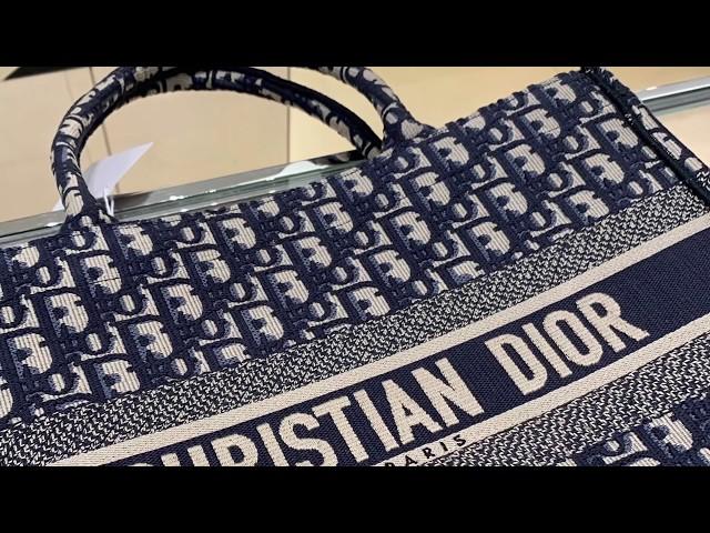 Unboxing Dior Monogram Oblique Small Book Tote