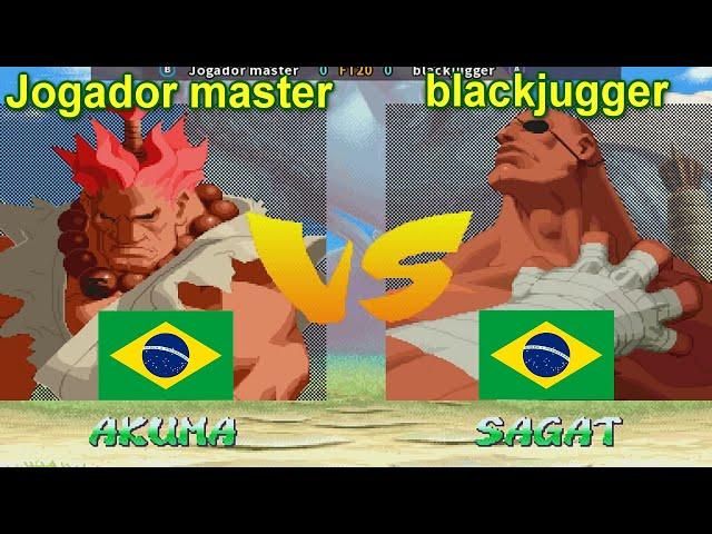 Street Fighter Alpha 2 - Jogador master vs blackjugger FT20