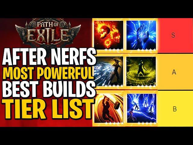 Path of Exile 2 Builds Tier List | What Are The NEW Best Builds After NERFS? (POE 2 TIER LIST)