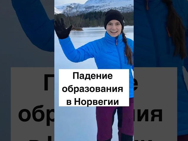 Падение Образования в Норвегии #норвегия