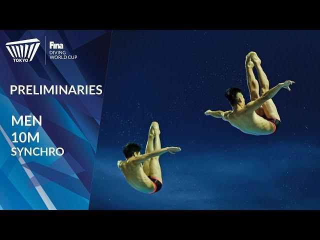 RE-LIVE | 10m Synchro Men - Preliminaries | FINA Diving World Cup 2021