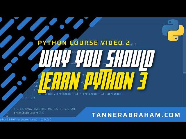 Why you should learn Python 3