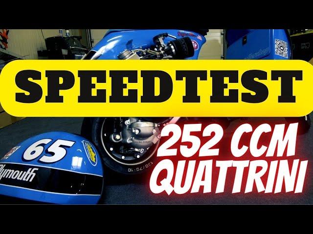 252 QUATTRINI vs 221 MALOSSI SPORT Membran SPEEDTEST | VESPA PX200 TUNING