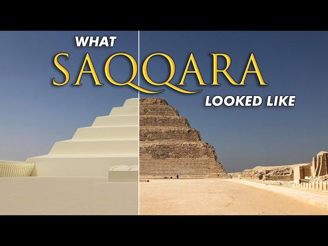 Virtual Egypt 4K: Saqqara and the Oldest Pyramid