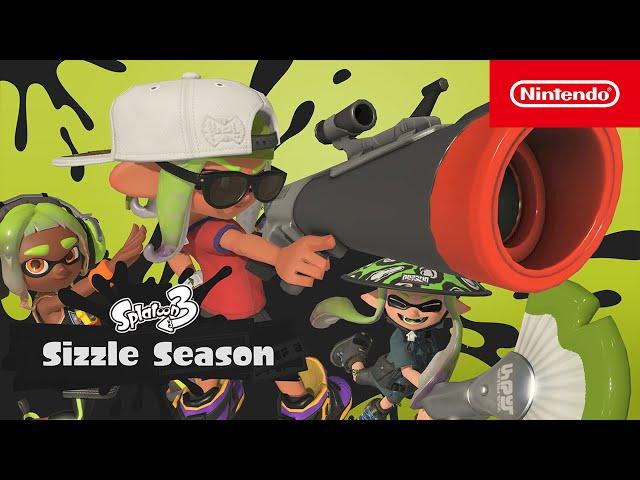 Splatoon 3 – Sizzle Season 2023 Announcement – Nintendo Switch